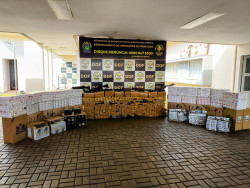 DOF intercepta comboio com drogas e materiais contrabandeados do Paraguai