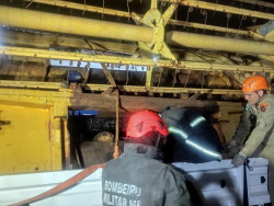 PM encontra quase uma tonelada de maconha em implemento agrícola