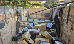 Caminhoneiro alega sequestro ao ser preso com 5t de maconha na BR-463