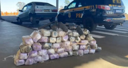 Homem é preso com revólveres e 12,9 quilos de cocaína