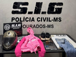 Ladrão que arrombou loja e furtos artigos country é preso