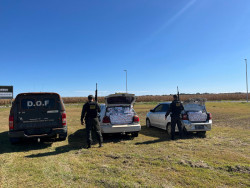 DOF apreende carros carregados de cigarros contrabandeados do Paraguai