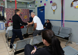 Durante visita ao posto de saúde do 4º Plano, Marçal anuncia melhoras na estrutura