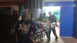 Rapaz é socorrido ao Hospital da Vida após ser baleado com tiro no peito