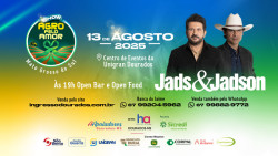 Show beneficente com Jads & Jadson arrecada recursos para o Hospital de Amor de Dourados