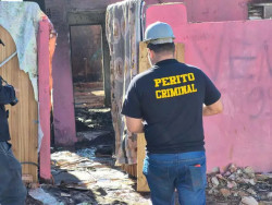 Homem encontrado carbonizado foi assassinado antes de incêndio