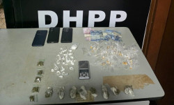 Polícia Civil fecha ponto de comercialização de drogas e captura 2º foragido