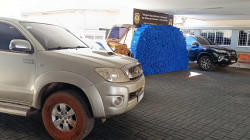 Defron prende quatro e apreende duas toneladas de maconha na fronteira