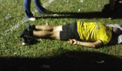 Árbitro de Dourados é agredido após expulsar jogador em jogo em Naviraí