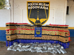 Contratado por R$ 3 mil, Homem é preso com revólver e drogas na fronteira de MS