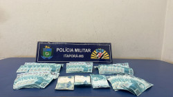 Homem é preso pela Polícia Militar com quase R$ 5 mil em notas falsas