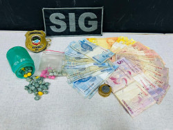 Homens são presos e adolescente de 14 anos detido por tráfico de drogas