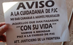 Comerciantes encontram panfleto com ameaças atribuídas aos “Justicieros da Fronteira”