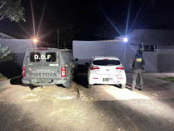 Veículo furtado no estado de São Paulo é recuperado em Bela Vista