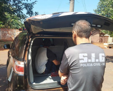Polícia Civil cumpre mandado de prisão e encaminha preso para a PED