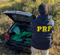Rapaz é preso pela PRF em Dourados com maconha que buscou na fronteira