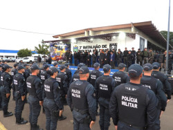 Tenente-coronel Robson Lopes Ramos assume 3º Batalhão da Polícia Militar