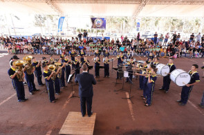Em abertura do Campeonato de Bandas e Fanfarras, Marçal destaca retomada do evento após 25 anos