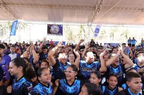 Em abertura do Campeonato de Bandas e Fanfarras, Marçal destaca retomada do evento após 25 anos