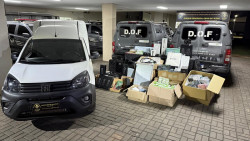 DOF apreende aparelhos hospitalares de origem estrangeira avaliados em R$ 1,7 milhão