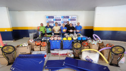 Fundação de Esportes recebe materiais esportivos que vão impulsionar atividades