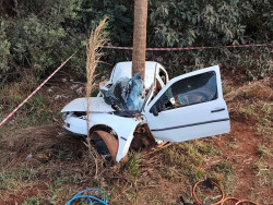 Morto em acidente com carro carregado de cigarro tinha 17 anos