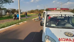 Motociclista brasileiro de 46 anos morre ao colidir contra poste em Capitán Bado