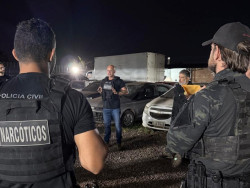 Em apoio à operação de Goiás, policiais de MS prendem três mulheres com 234 kg de maconha