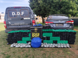 Casal é preso em rodovia de MS levando 450 quilos de drogas que seriam entregues no PR