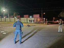 Ciclista morre ao ser atingido por caminhão em Dourados; motorista fugiu