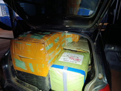 Polícia Militar apreende mercadorias contrabandeadas que seguiam para Campo Grande