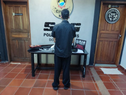 Homem é preso em Dourados após furtar igreja e máquina de costura em Rio Brilhante