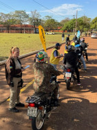 Prefeitura leva Semana Nacional do Trânsito à 4ª Brigada de Cavalaria Mecanizada