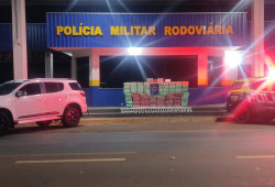 Polícia Militar Rodoviária apreende 1,4 tonelada de maconha em SUV de luxo