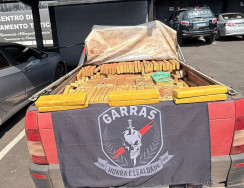 Jovem é preso em flagrante com 830 quilos de maconha próximo a presídio