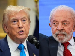 Lula conversa com Trump e pede fim de tarifaço a produtos brasileiros