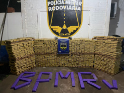 Jovem é preso pela PMR com R$ 2 milhões em maconha e haxixe na MS-164