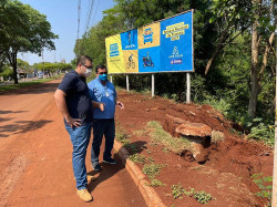 Prefeitura e Sanesul iniciam nesta sexta obra para solucionar erosão