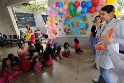 Prefeitura celebra o Dia Crianças com meninos e meninas indígenas atendidas pelo Cras