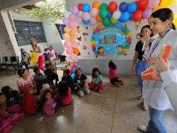 Prefeitura celebra o Dia Crianças com meninos e meninas indígenas atendidas pelo Cras
