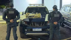 Boliviano é preso pela Polícia Militar e confessa ter engolido 28 cápsulas de cocaína