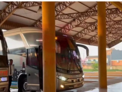Passageiro é encontrado morto em ônibus de viagem na fronteira