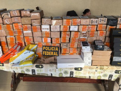 Operação contra esquema milionário de contrabando prende cinco alvos; um conseguiu fugir