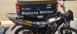 Motocicleta é encontrada abandonada com 10 quilos de drgoas em lavoura de cana