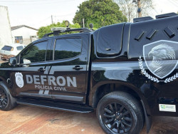 Defron prende rapaz acusado de tráfico e de usar adolescente para esconder droga