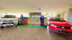 Denúncia leva DOF a depósito com 3,8 toneladas de maconha e veículos furtados