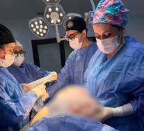 Mulher passa por cirurgia para para remover tumor ovariano de 11 quilos em Pedro Juan