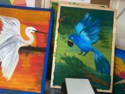 Exposição destacará arte de crianças com deficiência em exposição de telas