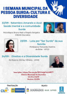 Dourados recebe “I Semana Municipal da Pessoa Surda: Cultura e Diversidade"