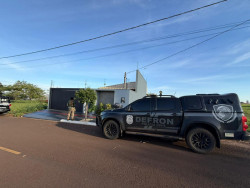 Operação contra desvio de cargas cumpre mandado em Dourados